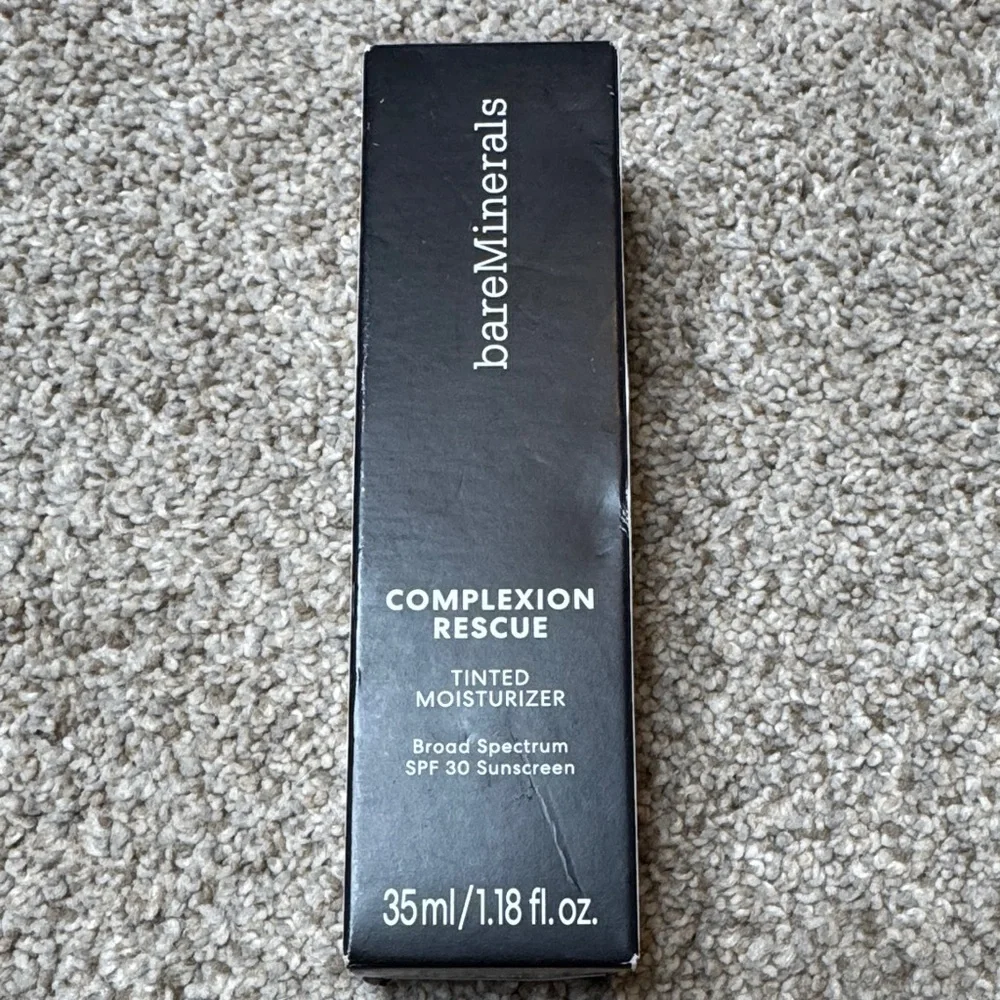 bareMinerals Complexion Rescue Tinted Moisturizer SPF 30 Mahogany 11.5 NWT
